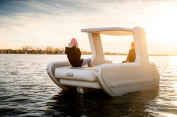 Надувной катер 570 с мотором 5 л.с. – скорость и маневренность на воде